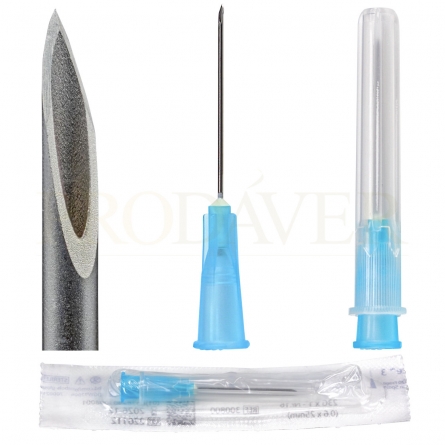 AGULHAS HIPODERMICAS 23G 0,6mmx25mm  12un