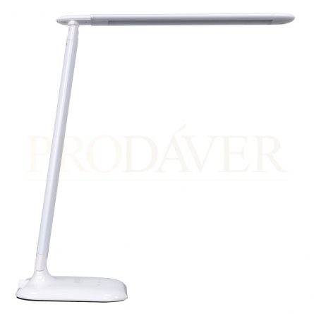 O interrutor do sensor tátil é aplicado a este candeeiro de estudo e tem 3 níveis de luminosidade diferentes