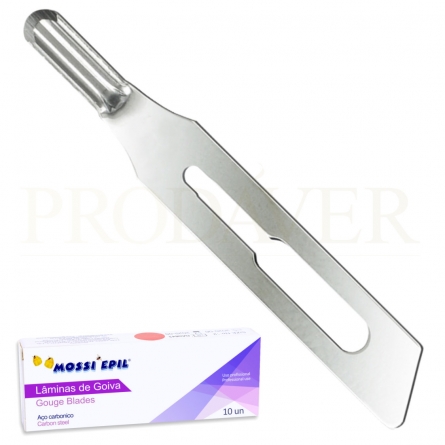 LAMINA DE GOIVA DESCARTAVEL Nº3  10un