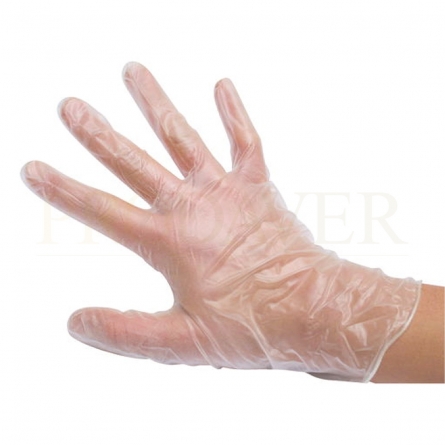 Luvas vinil sem pó, (XS) 100un, Vinyl gloves, powder free, (XS), 100un