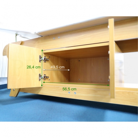 dimensões internas do armário inferior da marquesa