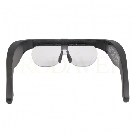 Bateria recarregável eficiente: Com bateria de lítio recarregável de 300MAH incluída, esta lupa de cabeça de led pode ser carregada por 1 hora até a bateria cheia