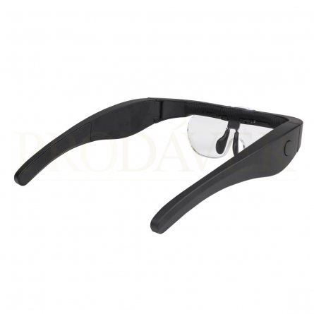 é leve de usar, uma óptima ferramenta de ampliação sem mãos para trabalhos de longa duração.