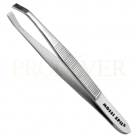 Pinça direita ponta curva pêlos sobrancelhas, agentes funerários material para funerárias, tamponamento. cadáveres, casa mortuária.