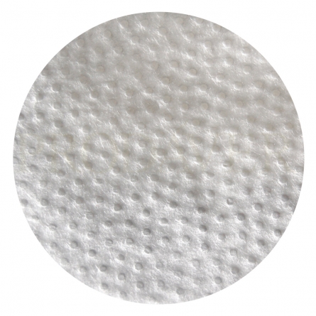 Detalhe toalha air laid. Air laid towel detail.